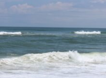 rip current off North Carolina coast